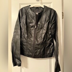 Faux Leather Roz & Ali Jacket